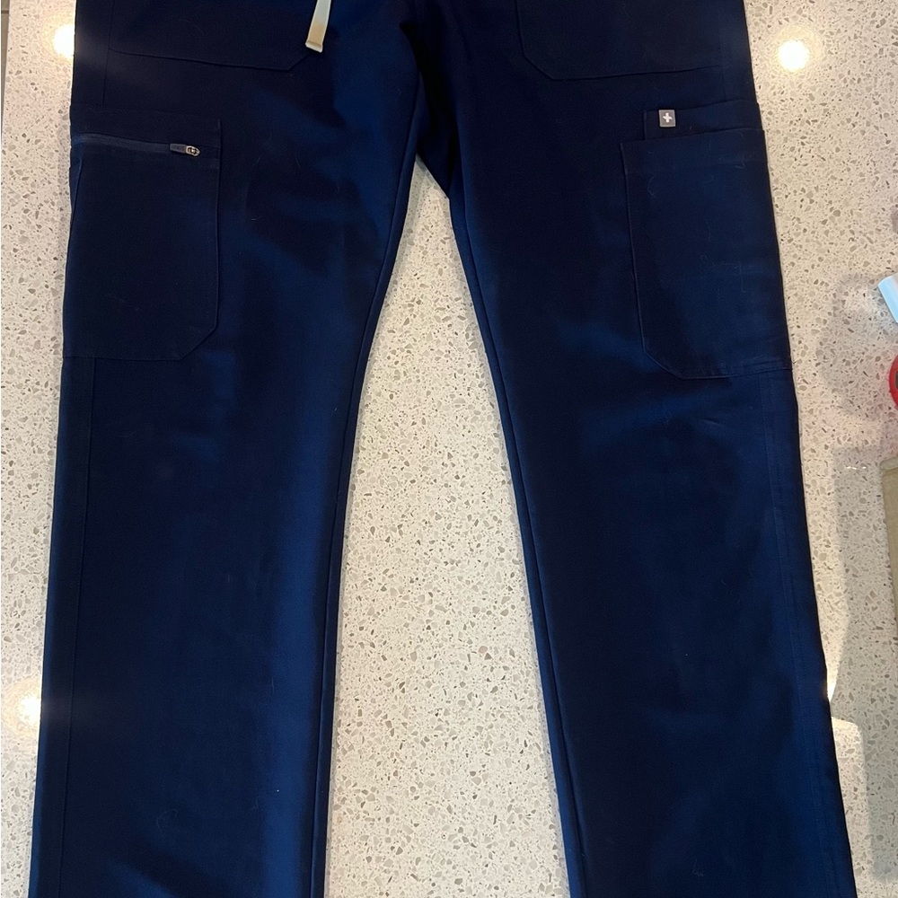 Figs Dark Blue Technical Pants